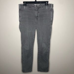 The GREAT. Grey Corduroy Jeans